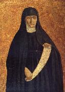 Piero della Francesca Augustinian nun oil painting on canvas